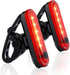 2-Piece Bicycle Light - Bicycle Rear Light - Bicycle Rear Lights - Front Light & Rear Light - USB Rechargeable Bicycle Lighting - LED Bicycle Light - Bicycle Lights - Drop-Resistant & Waterproof - Bicycle Light Suitable For Any Bike - for Night Riding - R