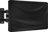 Outdoor TV case 55-58 inch - TV screen protector - waterproof and weatherproof outdoor flat screen case - 210D fabric - 55.1 x 5.9 x 35.4 inches - black