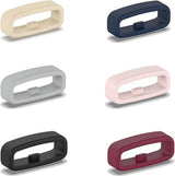 6x Watch strap loop - Safety ring holder - Anti-slip silicone ring - Suitable for 20mm Smartwatch Strap (Universal) loop strap