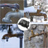 Frost Protection Cover - Tap Freeze Cover - Frost-Free Outdoor Tap Protection Cover - Outdoor Tap Covers - Frost Protection - Outdoor Tap Cover - Frost Protection Facade Tap - Frost Cover - Anti-frost - Waterproof Reusable - Black