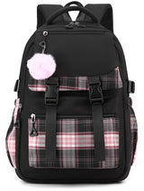 Girls School Student School Bag Outdoor Backpack - Youth School Bag - Backpack - Pink - Luxury Backpack - Laptop Bag - School Bag - Backpack - Rucksack - Large Women's Backpack - Waterproof Women's Travel Backpack - Rucksack - Teenagers - with Laptop Comp