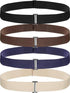 Elastic trouser belt - 4 Pieces - Elastic belt - women&