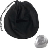 Helmet Bag - Helmet Cover - Protective Cover - Universal Portable Bag - Storage Bags - Storage Pouch - Motorcycle Helmet Bag - Bicycle Helmet Bag - Ski Helmet Bag - 47*43 cm - for motorcycle, bicycle, equestrian, hockey, and ski helmets - Black