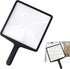 3X magnifying glass - reading magnifier - Reading magnifier for the visually impaired - Fresnel magnifying glass - Handheld magnifier - Magnifying glass with 3x magnification - Reading Magnifier - Magnifying Glass For Reading - Magnifying glass - for seni