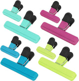 Pieces Food Storage Clips - Sealing Clips - Sealing Clamps - Food Storage Clips - Food Storage Clips - Small Clip - Sturdy Sealing Clips - Snack Clip - Food Clips - Used for sealing and storing food - 2 sizes mix