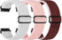 Watch Strap - 3 Pieces - Watch Strap - 20mm Watch Strap - Adjustable - Watch Strap - Replacement Strap for Men and Women - Smartwatch Straps - Easy to Change Yourself