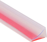 200*2*1.2 cm - Water-repellent strip - shower threshold - bendable waterproof strip - shower seal - kitchen accessories - bathroom accessories - for glass walls, shower floors, kitchen countertops - transparent