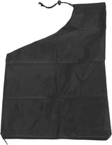 60*44 cm - Leaf blower storage bag - backpack leaf collection bag - universal replacement bag for bottom waste disposal - Oxford cloth garden leaf blower collection bag - with zipper - black