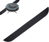Threshold ramp - 68 × 5 cm - Threshold ramp for robot vacuum cleaner - Rubber ramp - Threshold ramp - Ramp - Threshold plate - Adjustable - Ramp - for robot vacuum cleaners, wheelchairs, doorways and bathrooms - Black