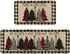 Kitchen runner 120x40 cm and 60x40 cm - Christmas rug - Kitchen mats runner - Kitchen rug carpet - kitchen mat - Christmas - Christmas elements