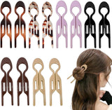 Hairpins - 12 pieces - Hair clips - Hair forks - U-shaped hairpins - French hairpins - Hair accessories - hair fork pin for women - Hair Pin - Hair jewelry