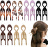 Hairpins - 12 pieces - Hair clips - Hair forks - U-shaped hairpins - French hairpins - Hair accessories - hair fork pin for women - Hair Pin - Hair jewelry