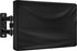 Outdoor TV case 50-52 inch - TV screen protector - waterproof and weatherproof outdoor flat screen case - 210D fabric - 51.2 x 5.9 x 32.6 inches - black