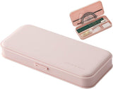 Pencil Case - Pen Pencil Case - Pencil Case - Pencil Case for Children and Adults - Exam Pencil Case - School Bag for Boys and Girls - plastic pencil case - pencil case - school supplies - compact stationery storage box - Back To School - Pink