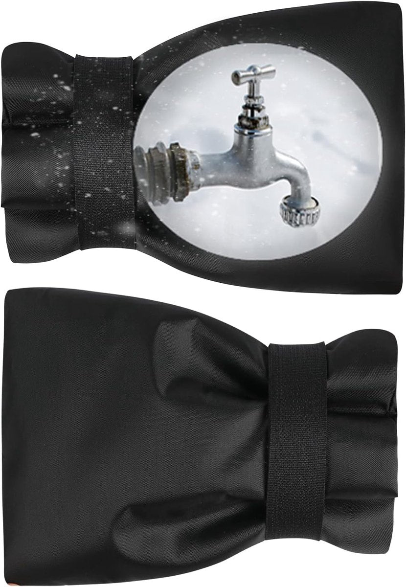 2 Pieces Frost Protection Cover - Frost protection cover for tap - Tap Freeze Cover - Frost-free Outdoor Tap Protection Cover - Outdoor Tap Covers - Frost Protection - Outdoor Tap Cover - Frost Protection for Facade Taps - Frost Cover - Anti-frost - Water