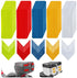 100 pieces - reflective stickers - reflective tape - reflective safety warning strips - reflective strips - waterproof - for bicycles, helmets, cars, mailboxes, backpacks, trailers and outdoor equipment - rectangle and arrow