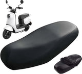Motorcycle Seat Cover - Electric Bike Seat Cover - Scooter Seat Cover - Rain Seat Cover Scooter - Waterproof PU Scooter Seat Cover - Universal Seat Cover - Wear-Resistant Waterproof Cover - Seat Cover - For Most - 80*60 cm - Black
