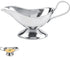 Gravy boat - 1 piece - Sauce boat - Sauciere - Dipping bowls - stainless steel sauce boat - with pouring spout and handle - serving dish - kitchen utensil - for salad dressings, coffee, milk, broth and black pepper - 14*6*5.3 cm - silver