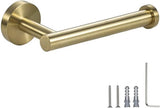 Wall-mounted toilet roll holder - Paper towel holder - waterproof - rustproof - 304 stainless steel toilet roll holder for bathroom - with screws - bathroom accessories - 163*80*47 mm - gold
