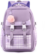 Girls School Student School Bag Outdoor Backpack - Youth school bag - Backpack - Pink - Luxury Backpack - Laptop bag - School bag - Backpack - Rucksack - Large Women's Backpack - Waterproof Women's Travel Backpack - Rucksack - Teenagers - with Laptop Comp
