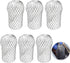 Downpipe leaf catcher - 6 Pieces - Wire mesh screen - Downpipe protector - Gutter guard - gutter guard - Against leaves in gutter - Leaf catcher - Anti-Clog - for preventing blockage and debris