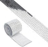 Allecto Plus - Self-Adhesive Glass Mirror Mosaic Tiles - 3 Pieces - Square Sticker - Craft Decoration - Party Decoration - Silver - 100cm