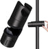 Shower holder - Shower head holder - Shower head - Adjustable shower head holder - Universal black shower head holder - Shower head holder - Hand shower – Hand shower holder - For shower rods 20-25 mm - Shower head holder - Black