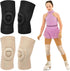 pairs of figure skating knee pads - gel dance knee pads - Knee Arthritis size M - Knee pain - Knee heating - cushioning and support - breathable material for dancing skating women girls men