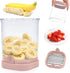 Fruit slicer - Multifunctional slicer - Fruit slicing cup - Grape slicer - strawberry slicer - fast banana, grape and egg cuber - Kitchen Tool - kitchen utensils - portable kitchen tool - Pink
