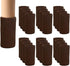 24 pieces furniture leg socks - Chair socks - brown furniture socks - chair leg floor protectors - Chair Leg Felt Pads - high elastic chair leg covers furniture caps set - easy to move and reduce noise - Furniture Leg - Anti-slip mat