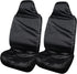 2 pieces - Car seat covers - Seat cover - Universal truck seat cover - Universal car seat covers - Waterproof - Front seat cover - dust cover - with storage bag - 138*56 cm - black