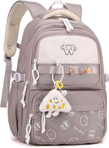backpack - backpack for girls - Waterproof Girl Backpack - School backpack - boys' backpack - women's backpack - lightweight school bag - School bag - Girls' School Student School Bag - Backpacks - Teenagers - Large capacity school backpacks