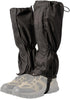 Waterproof Gaiters - 1 pair - Hiking Gaiters - Waterproof Gaiters - Hiking Gaiters - Leg Covers - Shoe Covers - Gaiters - Adjustable Gaiters - Hiking Shoe Accessories - for hiking, skiing, walking, climbing - black