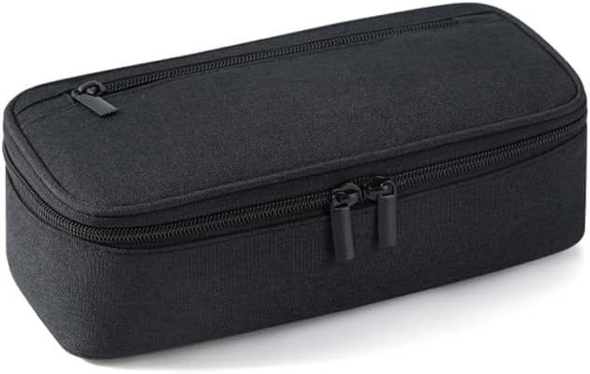 Pencil case - Pencil case - 23*11*6 cm - Large case - Pencil pouch - Pencil bag - School case - Storage bag - highlighter case - portable office supplies case - school supplies - Oxford fabric case - for students, boys, girls - black