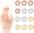12 Finger Massage Rings - Finger Massage Rings - Acupressure Rings - Acupressure Rings - Finger Splints - Finger Massage Rings - For teenagers, adults - Relieves anxiety, relaxation - Massage improves blood circulation - One size