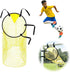Football Net - Cross Target with Ball Net - Football Goal Net - Football Goal - Target Net - Training Equipment - Football Cross - Football Training - Football Training Equipment - Football Goal Net - for precision training - 45*60 cm - yellow