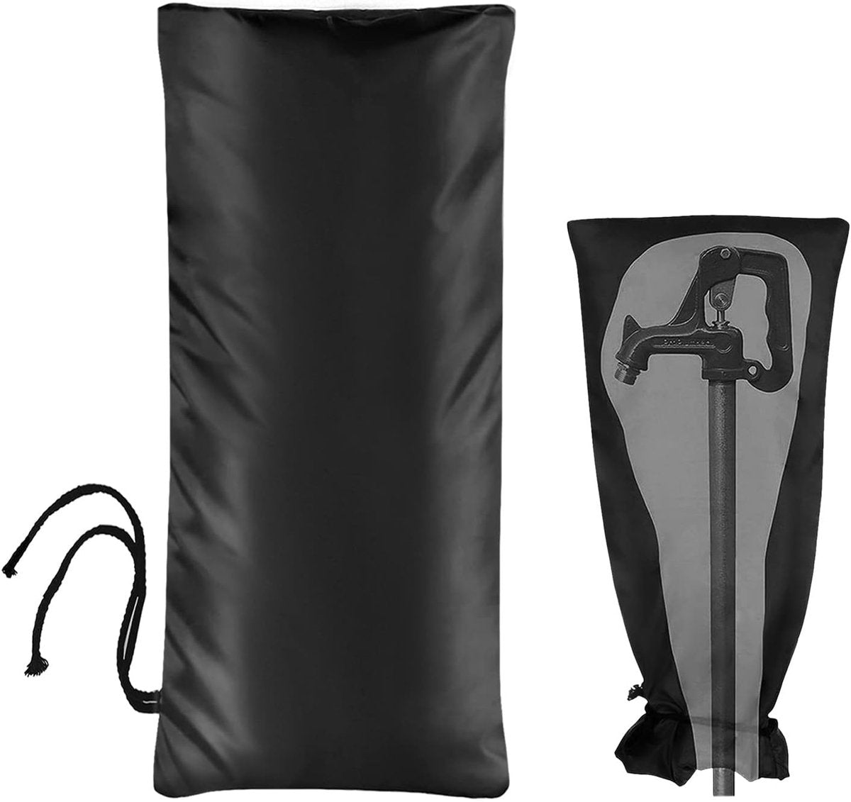 Frost Protection Cover - 51 × 20cm - Frost protection cover for tap - Tap Freeze Cover - Frost-free Outdoor Tap Protection Cover - Outdoor Tap Covers - Frost Protection - Outdoor Tap Cover - Frost Protection for Facade Taps - Frost Cover - Waterproof reus