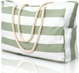 Beach bag - large beach bags for women - waterproof beach bags with zipper and rope handle, travel bags Shopping essentials Pool Gym - Vegetables
