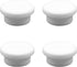 Washbasin Overflow Ring - 4 Pieces - Overflow Rings - Bathroom Overflow Ring - Sink Overflow - Drain Plug - Overflow Cover for Washbasin - Sink Overflow Ring - Round Hole Cover - Overflow Cover - For Sink, Washbasin and Kitchen
