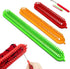 3 pieces - Scarf knitting tool - rectangular knitting loom - loom - colorful plastic looms - DIY yarn weaving sets - with crochet hook and needle - Suitable for knitting scarves, blankets, and shawls - 26, 36, 47 cm