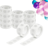 1200 pieces - balloon glue dots - double-sided stickers - removable round adhesive - leaves no residue - waterproof tape - for gift wrapping, weddings, Christmas and festivals - transparent
