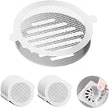 Shower drain strainer - 30 Pieces - Sink strainer - shower drain sticker - Sink strainer - Drain strainer - Sink strainer - Universal Hair Filter - Shower Bathroom Hair Catcher - anti-clogging - anti-hair - for Bathroom Drain Balcony Drain Hole - 4.33 inc