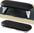 Nail Armrest - foldable - Nail Stylist Armrest - PU leather nail hand rest - with table mat - for nail technology - Nail Cushion - nail hand cushion for manicure salon use - Manicure pads - Manicure Cushion - Nail armrest cushion - Black