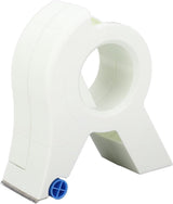 Tape Dispenser - Portable masking tape dispenser - adhesive tape dispenser - Seam sticker tool - for wall and floor painting - for paintwork, windows and door frames - 15*10.4 cm - white