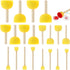 20 pieces - Sponge brushes - Brushes - Paint brushes - Children&
