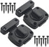 2 pieces - Door locks - swing door locks - zinc alloy door locks - bathroom door lock - security lock - door bolt - for home security, bathroom, bedroom, toilet - black