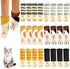 24 pieces - Furniture socks - Chair leg protectors - Floor protectors - Chair leg socks - Chair leg caps - cat paw chair socks - knitted non-slip chair leg floor protectors - sound-dampening furniture socks for hardwood floors - 6 sets