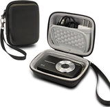 Camera Bags - Camera Bag - Storage Pouch - Storage Box - Carrying and Protective Case for Digital Cameras - Digital Camera Carrying Case - Camera Storage Holder - For Batteries, Cable, Memory Card, Card Reader and Accessories - Black - 12*9*5.5 cm