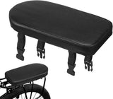 Bicycle Seat - Rear Bicycle Cushion - Luggage Carrier Cushion - Rear Seat Cushion for Bicycles - Replacement Seat Cushion - Bicycle Saddle Accessories - Bicycle Back Seats - Bicycle Accessories - for children and adults - 30*15 cm - black