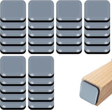 30 pieces - Furniture mats - Teflon furniture glides - Teflon furniture mats - Foot pads for table and chair - floor protectors - easy to move - for chairs, tables, sofas and beds - square - 20*20*6 mm
